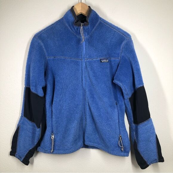 Vintage Patagonia Polartec Regulator R2 Fleece Zip Up Jacket Small Style# 25140 - Picture 1 of 9